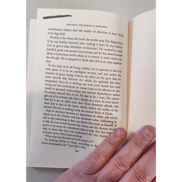 Preparing For Spiritual Direction-Jean Laplace, S.J. 1988-Made in USA - Picture 9 of 9